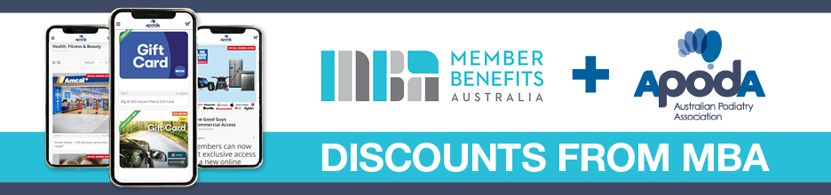 Member Benefits - APodA - Australian Podiatry Association Ltd