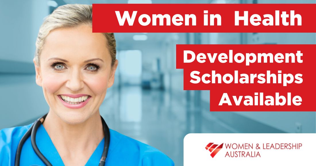 Learn more about health sector women’s leadership scholarships
