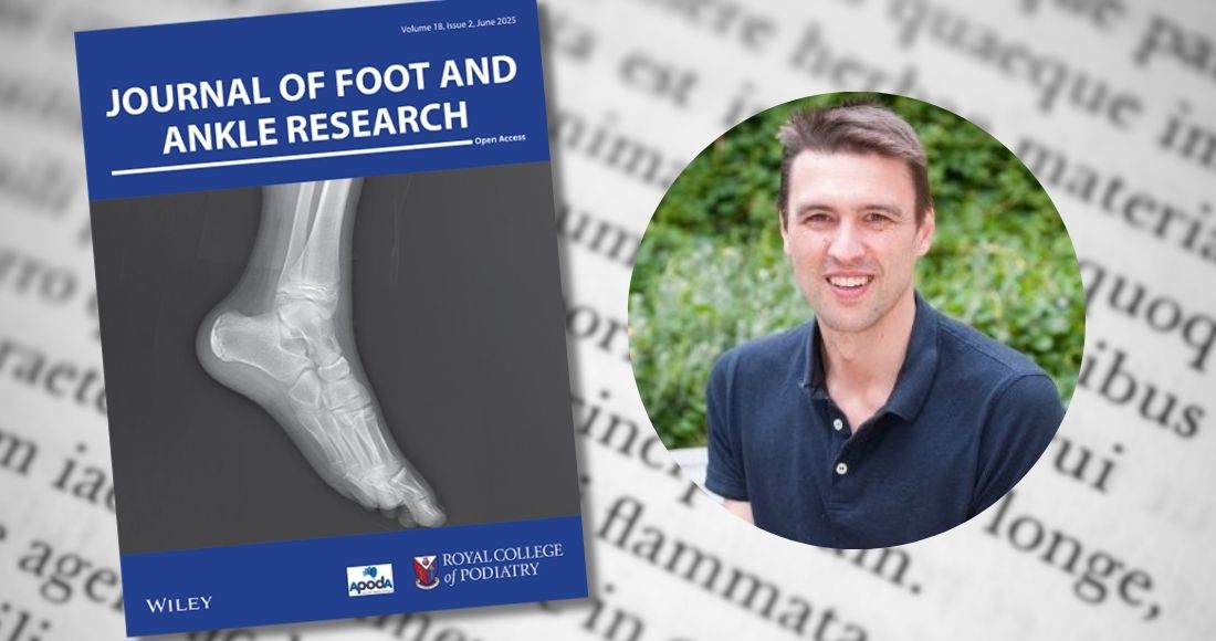 Congratulations to Dr Andrew Buldt, Journal of Foot and Ankle Research (JFAR)’s new editor-in-chief (APodA)